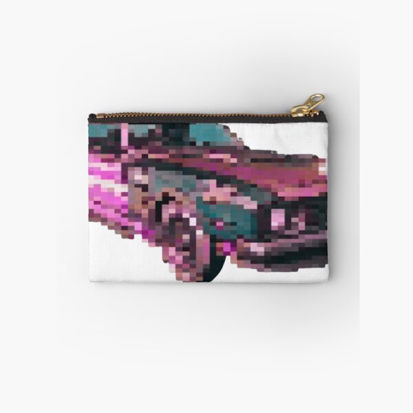 Item preview, Clementine's Muscle Car | TWDG: Season 4 (pixelated variant, pink) designed and sold by VoltageStone.