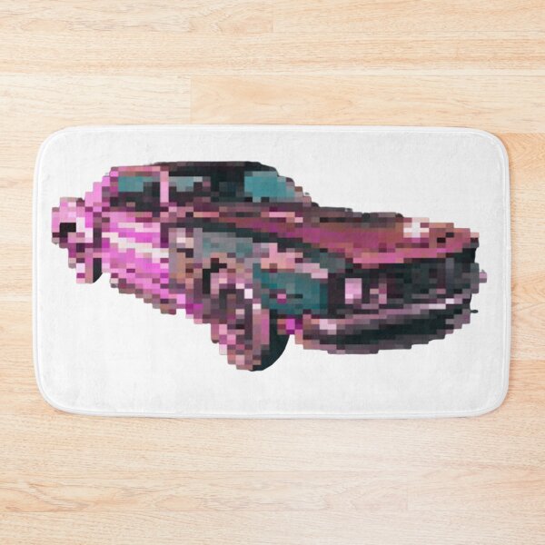 Item preview, Clementine's Muscle Car | TWDG: Season 4 (pixelated variant, pink) designed and sold by VoltageStone.