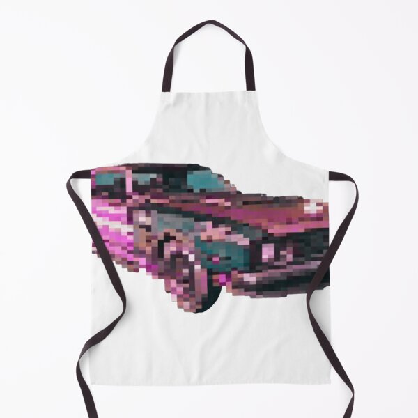 Item preview, Clementine's Muscle Car | TWDG: Season 4 (pixelated variant, pink) designed and sold by VoltageStone.