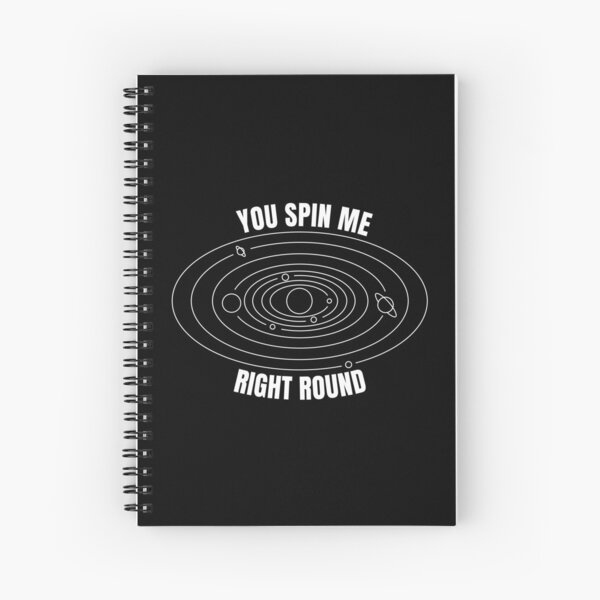 Item preview, You spin me right round | Solar system (WHITE DESIGN) designed and sold by EleannaInSpace.
