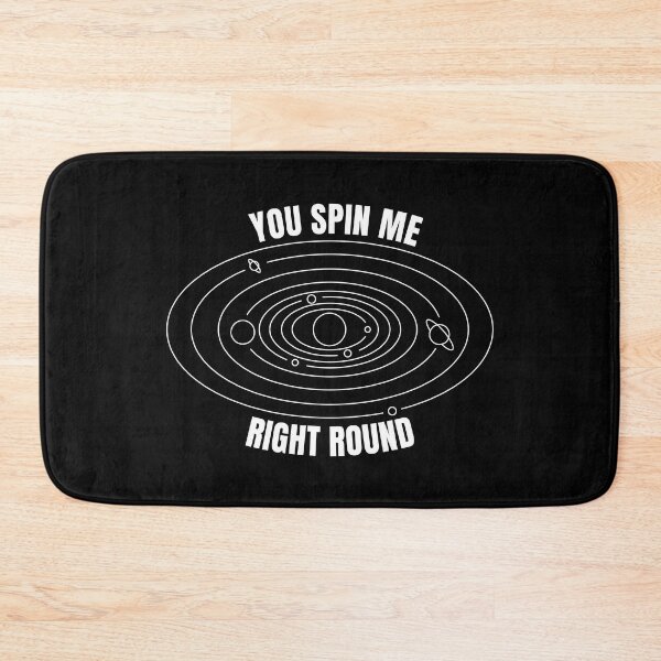 Item preview, You spin me right round | Solar system (WHITE DESIGN) designed and sold by EleannaInSpace.