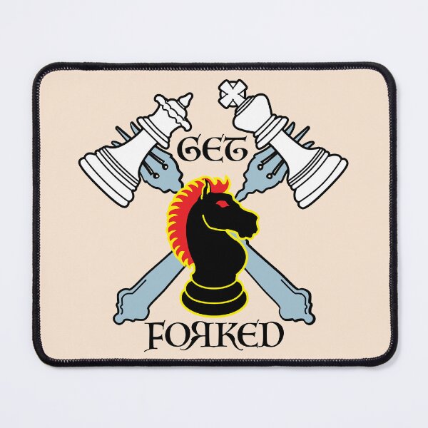 Item preview, GET FORKED black wins designed and sold by Peregrinus Creative.