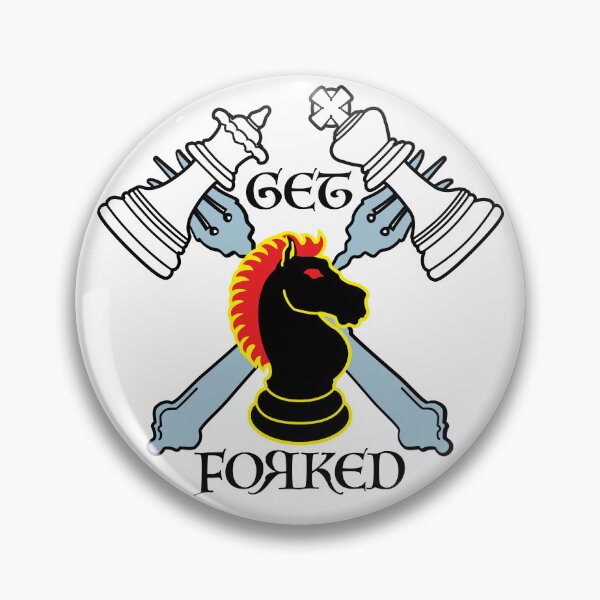 Item preview, GET FORKED black wins designed and sold by Peregrinus Creative.