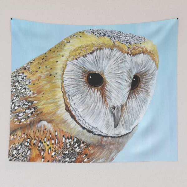 Item preview, Barn Owl designed and sold by Moorcatstudio.