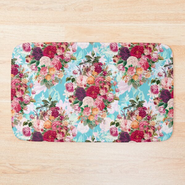 Item preview, Flowers in a diamond floral pattern, decorative pattern, modern design, flowers repeat pattern, baby blue floral   designed and sold by ZeinabTaha.