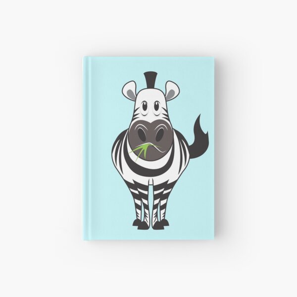 Zippy the Zebra Hardcover Journal