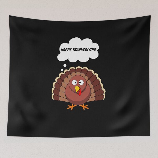 Item preview, Thanksgiving Day, funny turkey designed and sold by HarriPaloma.