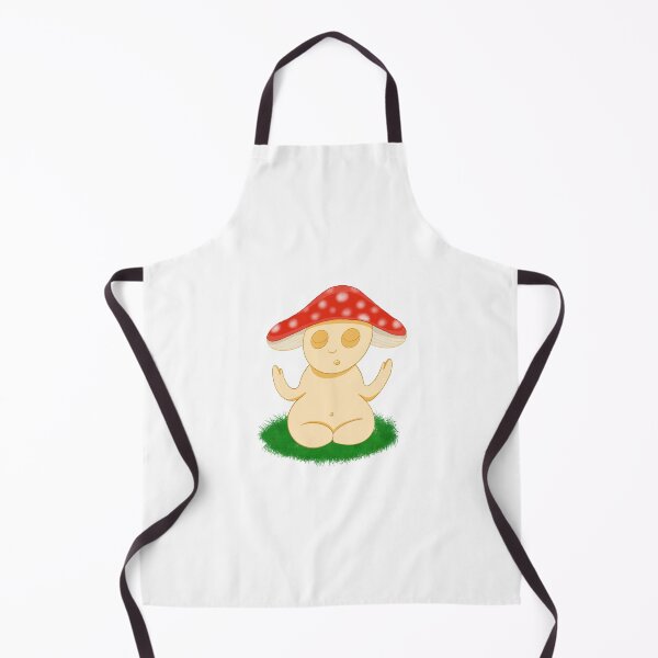 Item preview, Meditating mushroom  designed and sold by Redheadshiitake.