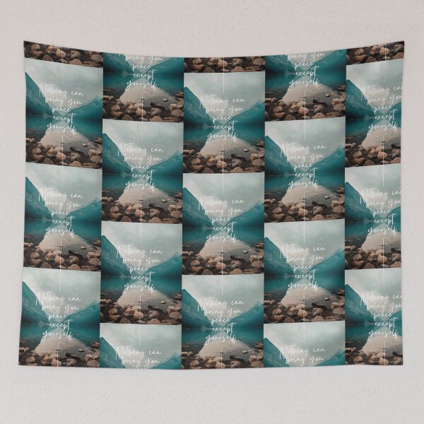 Item preview, Nothing can bring you peace except yourself. Ralph Waldo Emerson designed and sold by LifeWisdom.