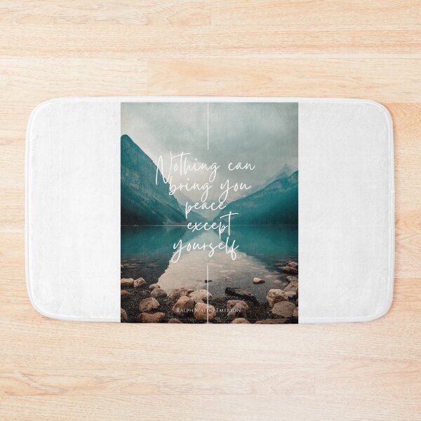 Item preview, Nothing can bring you peace except yourself. Ralph Waldo Emerson designed and sold by LifeWisdom.