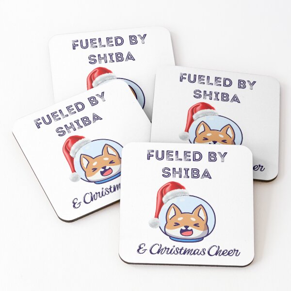Item preview, Fueled By Shiba Inu And Christmas Cheer designed and sold by Vivoh12.