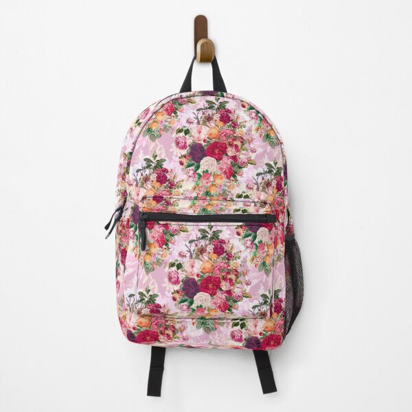 Item preview, Flowers in a diamond floral pattern, decorative pattern, modern design, flowers repeat pattern, pink white floral designed and sold by ZeinabTaha.