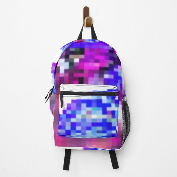 Item preview, some pixelated mushrooms on a hill | purple variant designed and sold by VoltageStone.