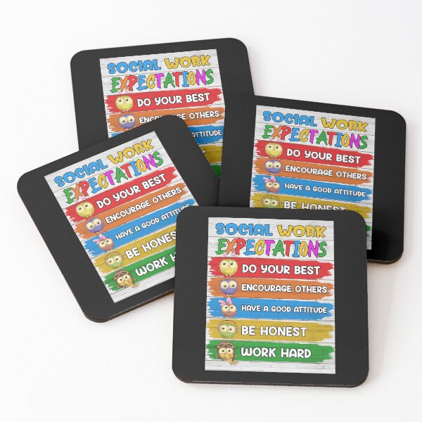 Item preview, Social Work Expectations Classroom Rulers designed and sold by khoucuetos.