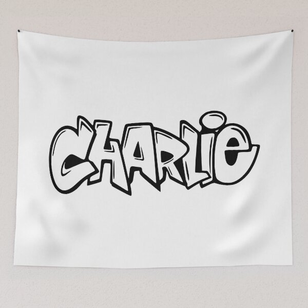 Item preview, Charlie - Graffiti Name Design designed and sold by NameThatShirt.