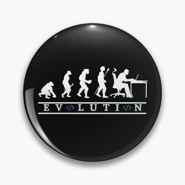 Item preview, Evolution of Computer Programming hilarious coder designed and sold by Click-Like.
