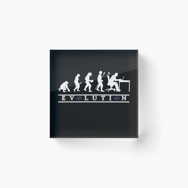 Item preview, Evolution of Computer Programming hilarious coder designed and sold by Click-Like.