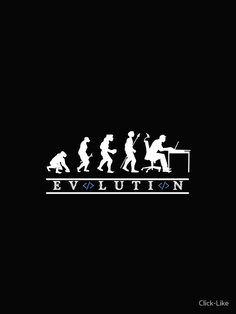 Thumbnail 4 of 4, iPhone Case, Evolution of Computer Programming hilarious coder designed and sold by Click-Like.