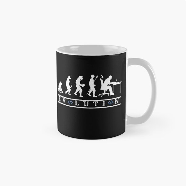 Item preview, Evolution of Computer Programming hilarious coder designed and sold by Click-Like.