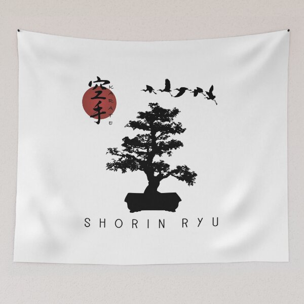 Item preview, Bonsai Tree Shorin Ryu Calligraphy Karate Instructor Design - Japanese Martial Art Design For A Karate Lover designed and sold by TheKarateStore.