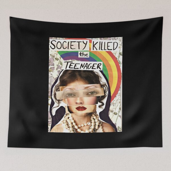 Item preview, Society Killed The Teenager designed and sold by khoucuetos.