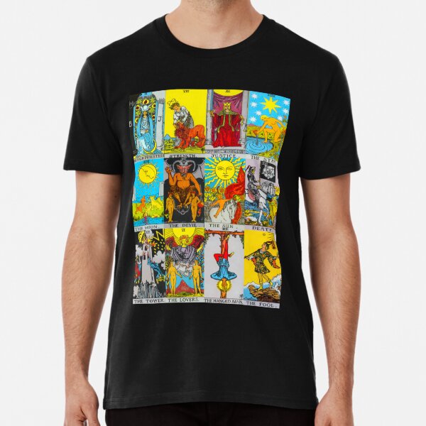 Tarot Stickers Tarot Deck Tarot T Shirts Classic T-Shirt Poster for Sale  by Mumbleshawkins