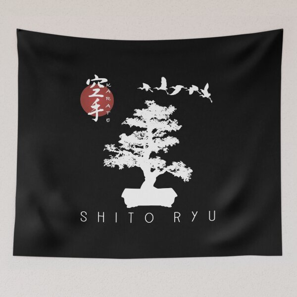 Item preview, Bonsai Tree Shito Ryu Calligraphy Karate Instructor Design - Japanese Martial Art Design For A Karate Lover designed and sold by TheKarateStore.