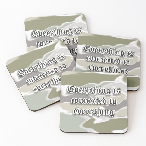 Item preview, Everything is connected to everything | Camo designed and sold by atelierallaire.
