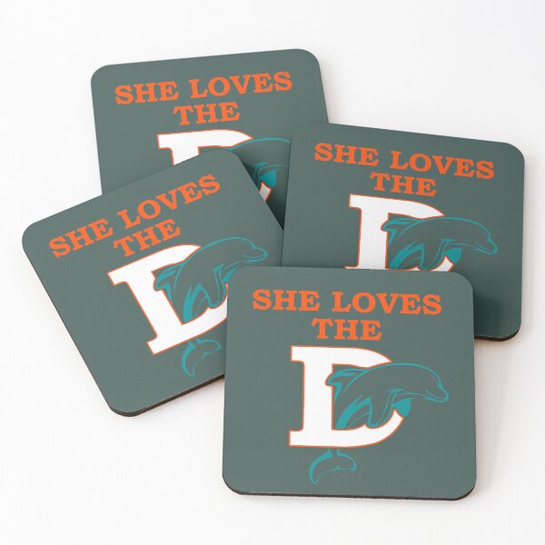 Item preview, Funny She Loves The Miami D Pro Football designed and sold by Arno-Lang.