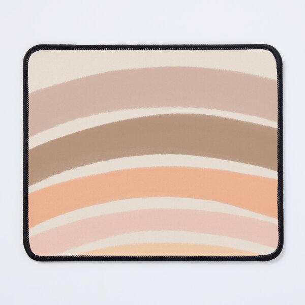Item preview, Neutral Colors Wavy Lines Curvy Stripes Pattern Boho Aesthetic Brown designed and sold by scorpiolane.