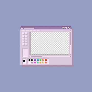 Artwork thumbnail, Pixel Computer Window by pixel-chick