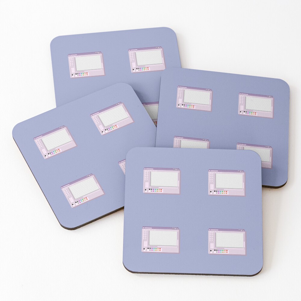 Item preview, Coasters (Set of 4) designed and sold by pixel-chick.