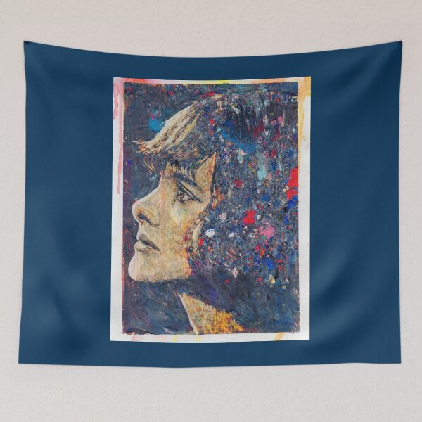 Item preview, Daphne du Maurier - Hand Drawn Oil and Ink Portrait   designed and sold by GrantRoberto.