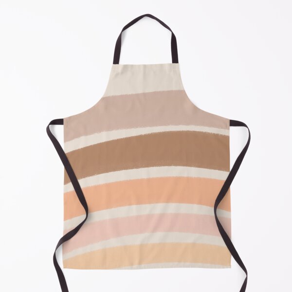 Item preview, Neutral Colors Wavy Lines Curvy Stripes Pattern Boho Aesthetic Caramel designed and sold by scorpiolane.