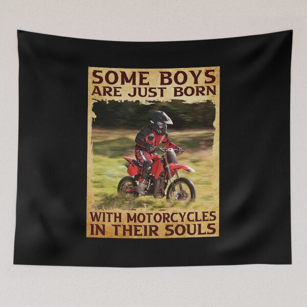 Item preview, Some Boys Are Just Born With Motorcycles In Their Souls designed and sold by khoucuetos.