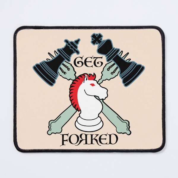 Item preview, GET FORKED white wins designed and sold by Peregrinus Creative.
