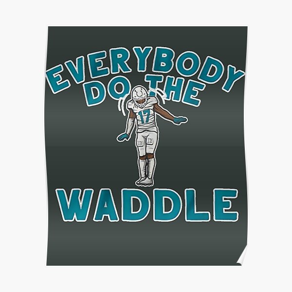 NFL Miami Dolphins - Jaylen Waddle 21 Wall Poster with Wooden Magnetic  Frame, 22.375 x 34