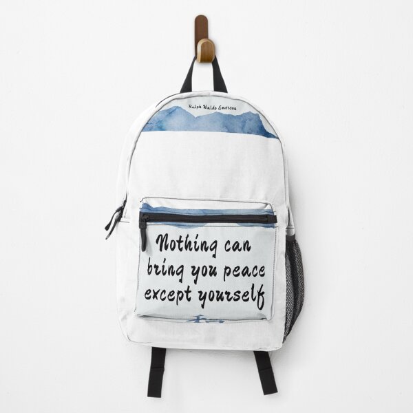 Item preview, Nothing can bring you peace except yourself. Ralph Waldo Emerson designed and sold by LifeWisdom.