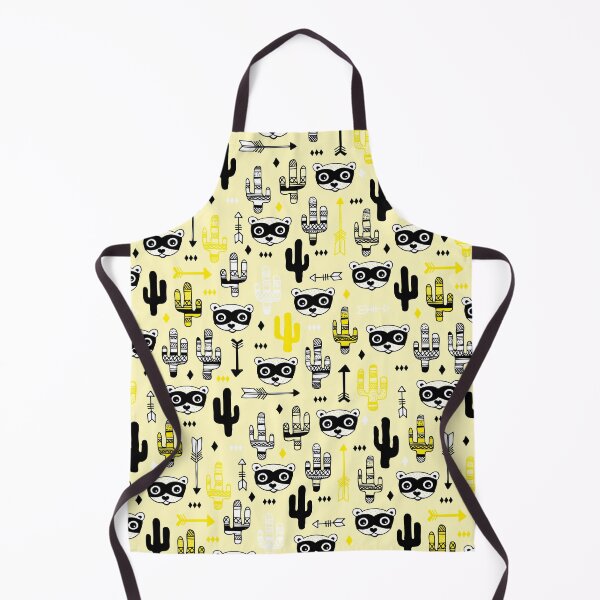 Item preview, Raccoon Bandit Wild West - Yellow designed and sold by Rainbows Galore.