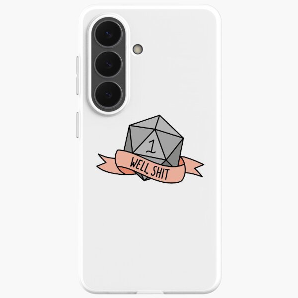 D20 - Well, Shit Samsung Galaxy Soft Case