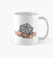 D20 - Nun, Scheiße Tasse