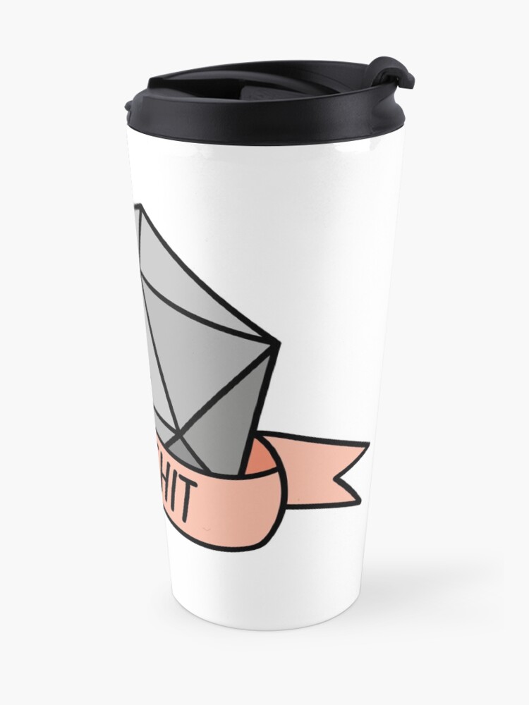 Alternate view of D20 - Well, Shit Travel Mug