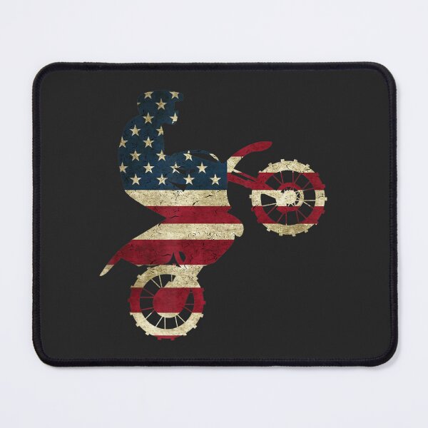 Item preview, Motocross Dirt Bike American Flag Gift Brap Dad designed and sold by chuvankien99.