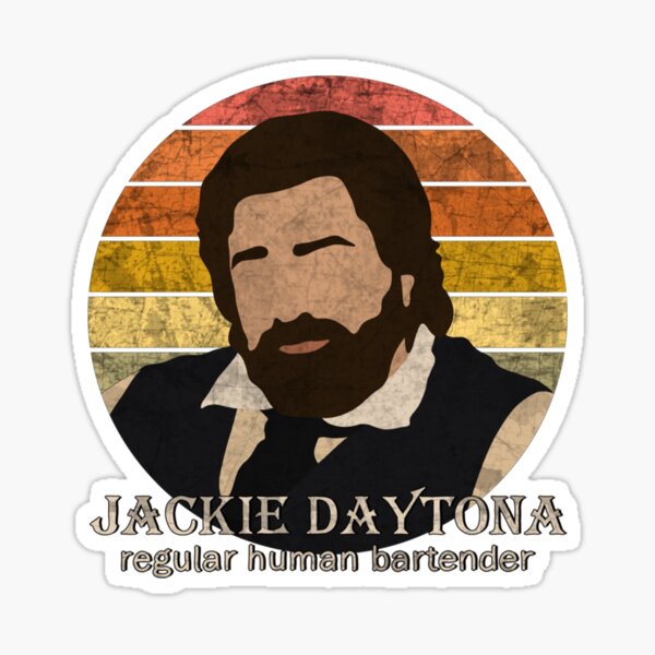 Aperçu de l'œuvre Jackie Daytona - Barman humain régulier créée et vendue par AxialViral.
