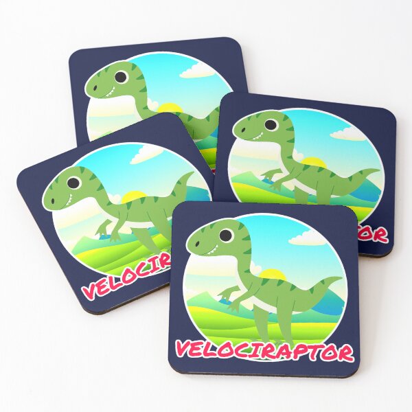 Item preview, cartoon velociraptor designed and sold by Dev  Art.