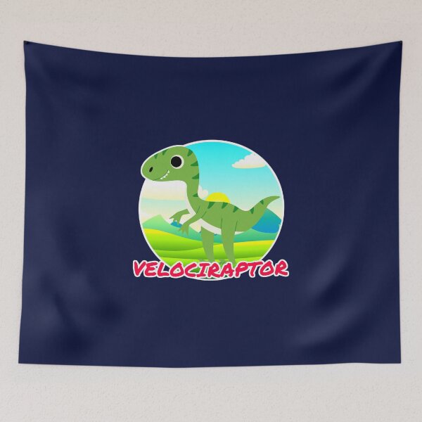 Item preview, cartoon velociraptor designed and sold by Dev  Art.