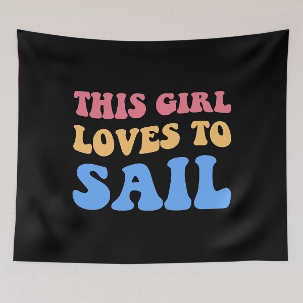 Item preview, This Girl Loves To Sail I designed and sold by Lemon Pepper.