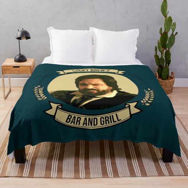 Item preview, Jackie Daytona-Regular Human Bartender- vintage Lucky Brew_s Bar and Grill    designed and sold by AxialViral.