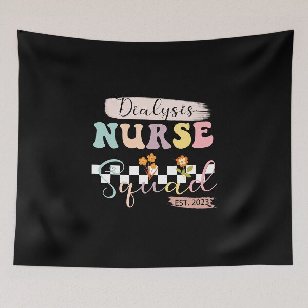 Item preview, Dialysis Nurse Squad EST. 2023 Pastel designed and sold by Karry-Pat.