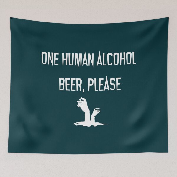 Item preview, One Human Alcohol Beer - What We Do in the Shadows    designed and sold by AxialViral.